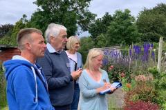 In Bloom judges tour Alderley Edge