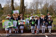 Tree planting at the Festival Hall to celebrate Mother Earth Day