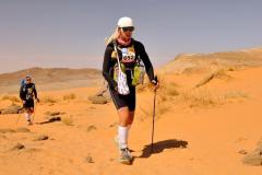 Wounded soldier completes 'toughest footrace on earth'