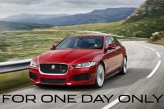For one day only, the Jaguar XE will be at Royles