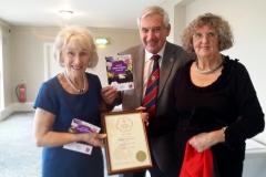 Alderley Edge scoops Silver Gilt award for first In Bloom entry