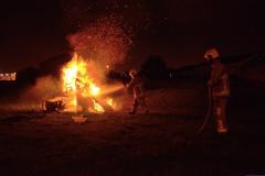 Cheshire firefighters have busy Bonfire Night