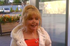 It's party time for brave Kirsty Howard