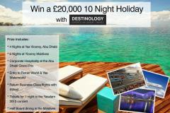 Destinology launch sensational VIP competition