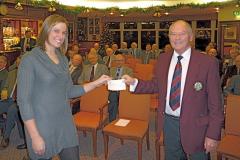 Golf club raises £3000 for Crossroads Care