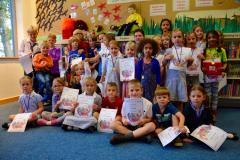 Young bookworms awarded for completing the challenge