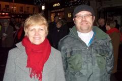 Carol service draws a crowd