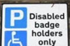Disabled parking crackdown