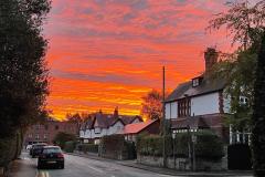 Reader's Photo: Stunning sunrise over Stamford Road
