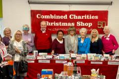 Actor opens charity Christmas card shop for half century celebration