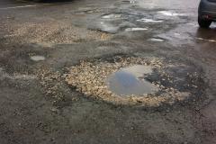State of roads and car parks is 'bordering on the criminal'