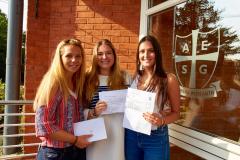 Alderley girls celebrate A level success