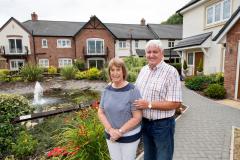 Couple downsize to enjoy life in the lap of luxury