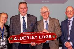 Alderley Edge Station scoops 'Best Kept' award