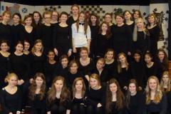 Alderley girls perform wartime classic