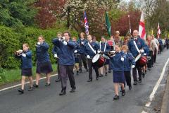Hundreds of scouts march to mark St George's Day