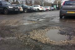 Car park in a 'disgraceful state'