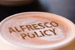 Alfresco licence fee to be reduced again for smaller businesses