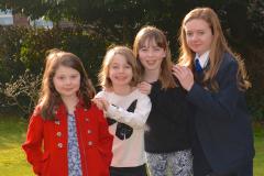 Girls take on royal roles for 2015 May Fair