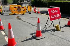 No timetable yet on fixing Trafford Road sinkhole