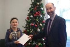 Phoebe wins Alderley Edge Adventure