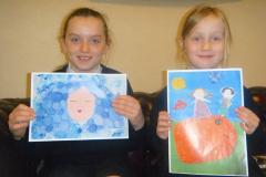 Budding artist's work on display at London gallery