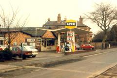 Trafford Road garage as it used to be