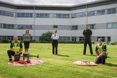 Police drone takes to the sky