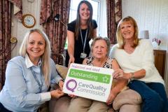 Carefound Home Care becomes Cheshire’s first to be rated Outstanding in all areas by CQC