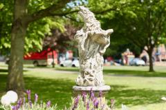 New statue brings a touch of magic to village park