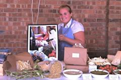 Local food tasting at Granthams