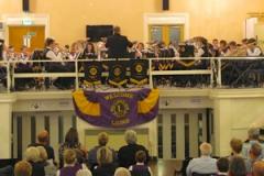 Lions Youth Brass Band performs to packed house