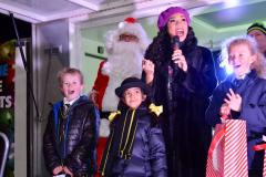 Village celebrates Christmas lights switch on