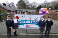 Pupils welcomed back to school in Alderley Edge