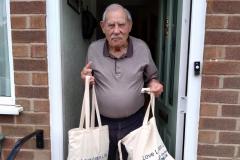 Hundreds of welfare packs handed to older people impacted by social isolation