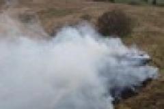 Intentional burning out of control on Hough Lane