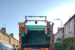 Bin lorry left stranded as someone steals keys