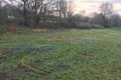 Fields littered with 'stolen' cables