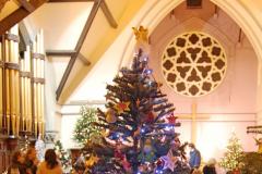 Sir Bobby Charlton opens the Christmas Tree Festival