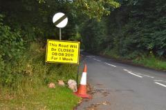 Closure of Artists Lane