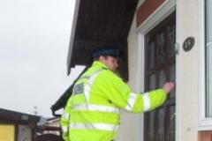 Emergency services visit those at risk from winter weather