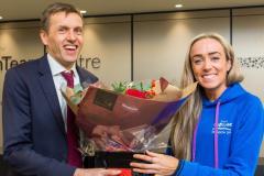 Athletes from across the UK visit OrthTeam Centre to celebrate launch