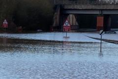 Local roads remain closed due to flooding
