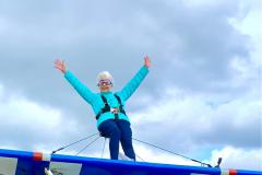 Inspirational lady walks on wings to raise £5000 ahead of her 90th birthday