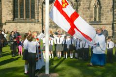 New flag for St Philip & St James Church