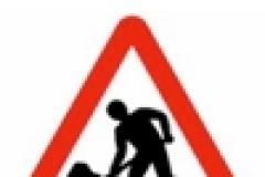 Temporary lights on Chelford Road