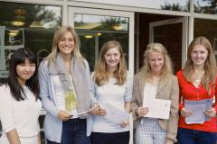 Alderley girls celebrate A-level success