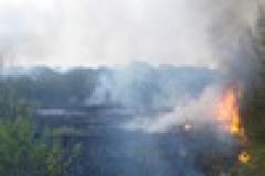 Crews tackle third grass fire in a week