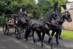 Hundreds turn out to give 96-year-old war vet who died with no family the send off he deserved