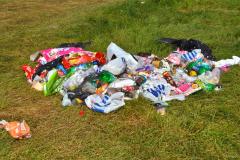 Council left to clear up travellers' mess